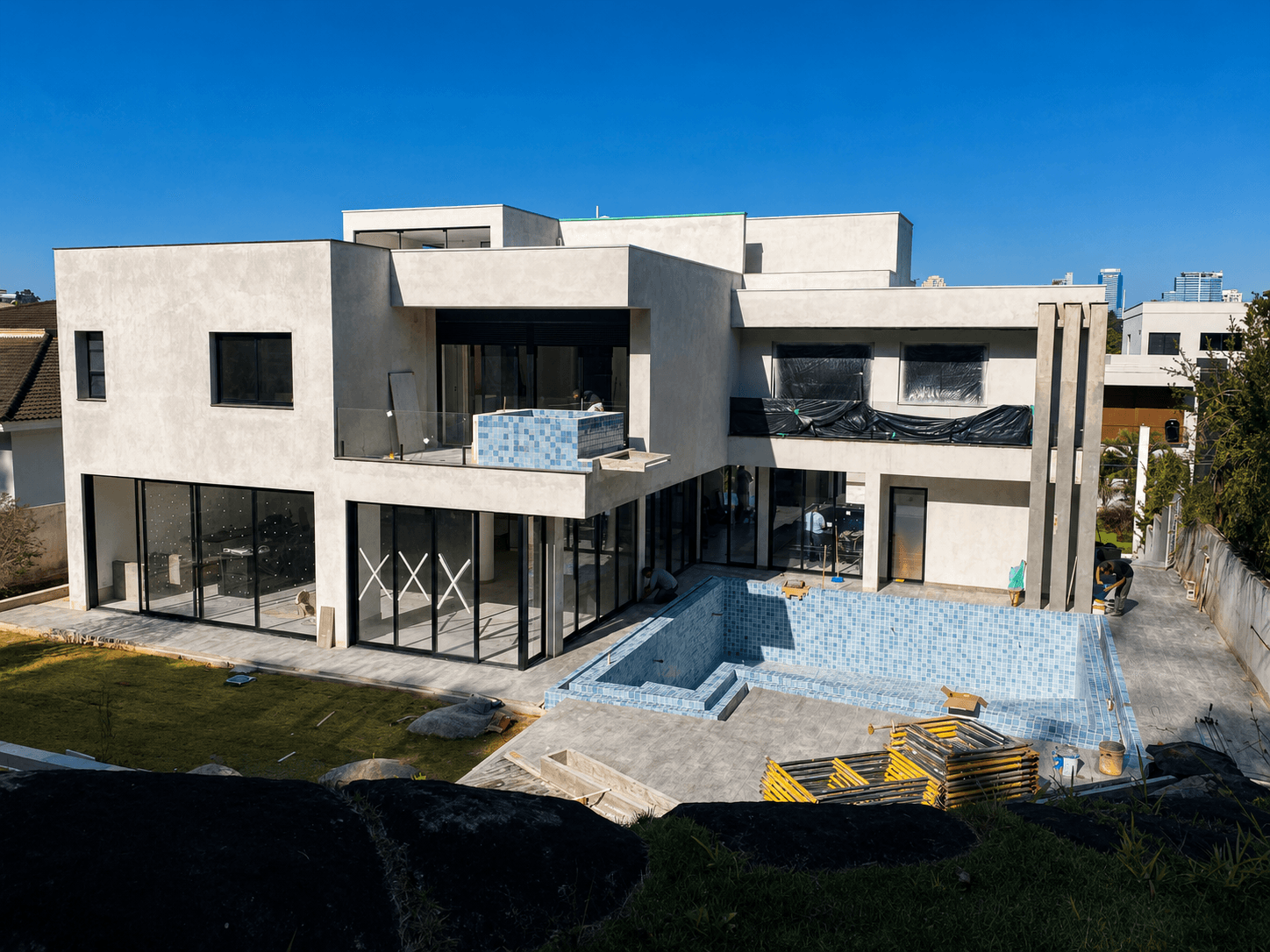 Residence under construction